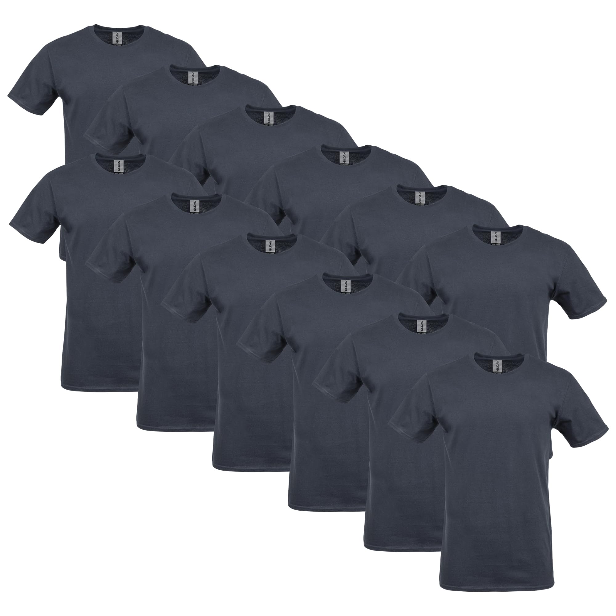 Gildan Adult Softstyle Cotton T-Shirt, Style G64000, Multipack