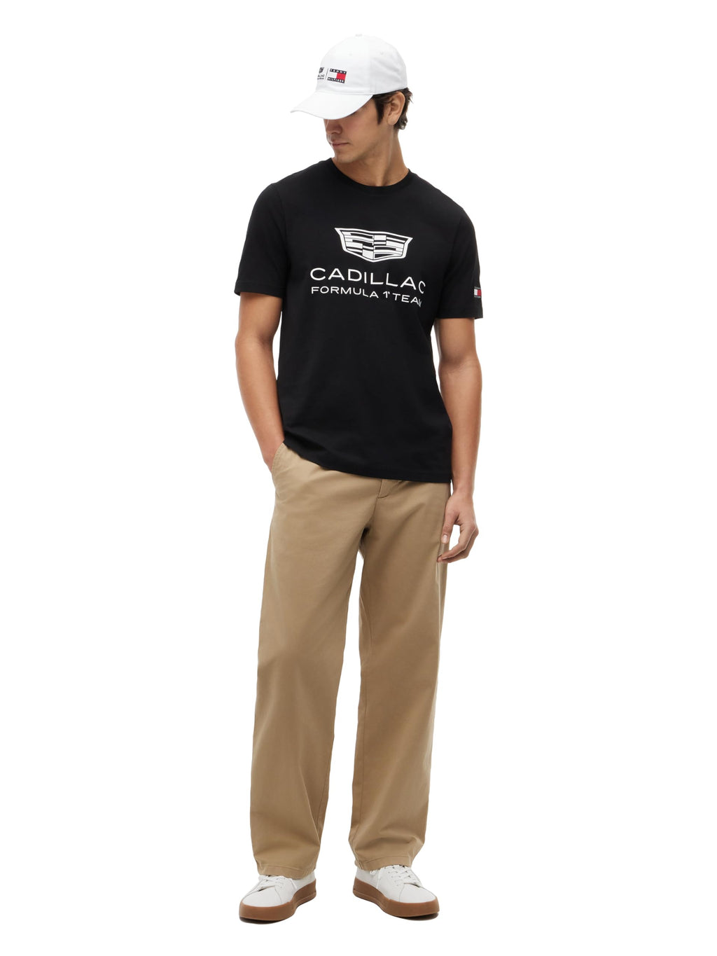 Tommy Hilfiger Formula 1 Mens Tommy X Cadillac F1® Team Crest T-Shirt