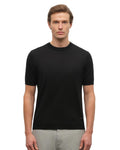 Men's 100% Cashmere Knit Crewneck T-Shirt