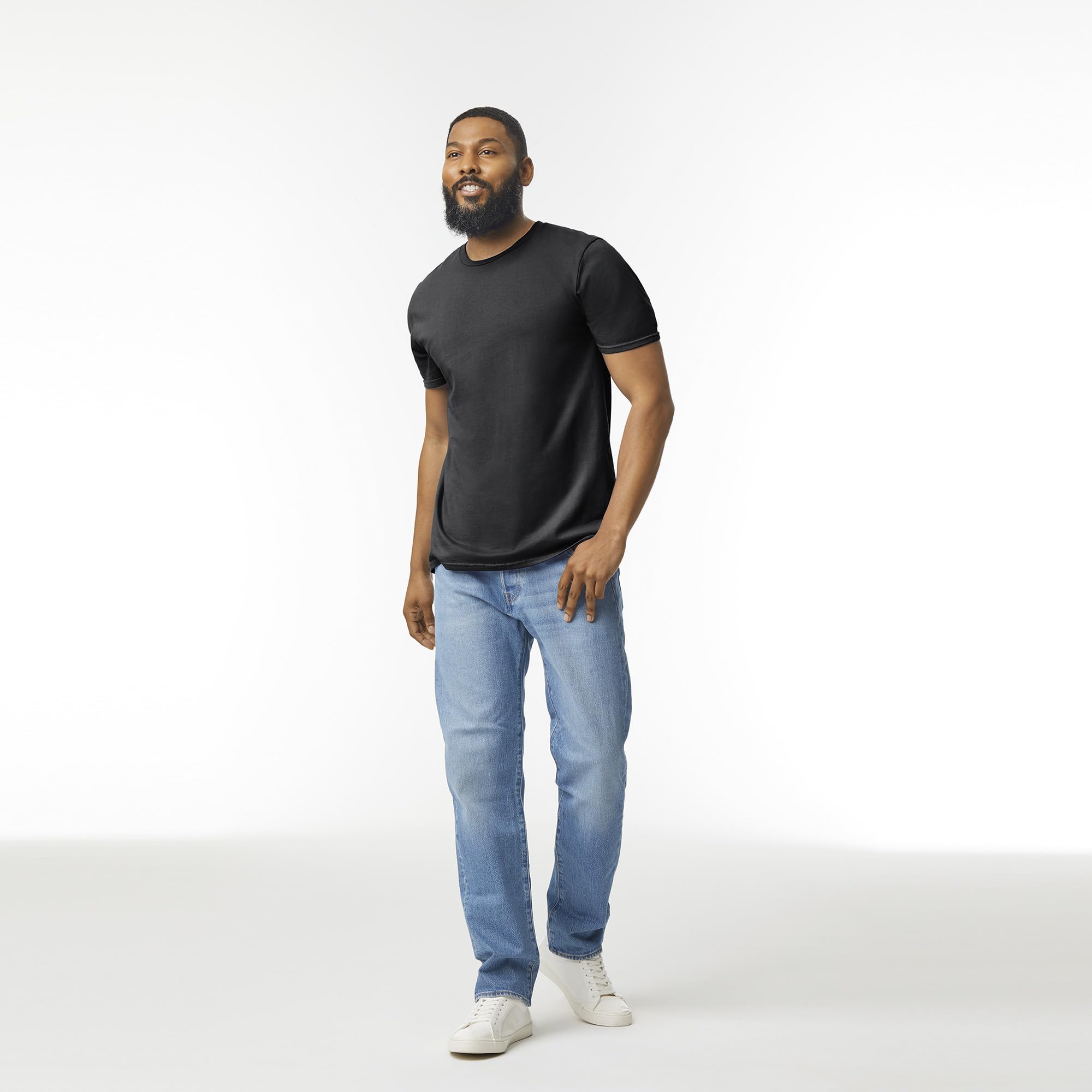 Gildan Adult Softstyle Cotton T-Shirt, Style G64000, Multipack