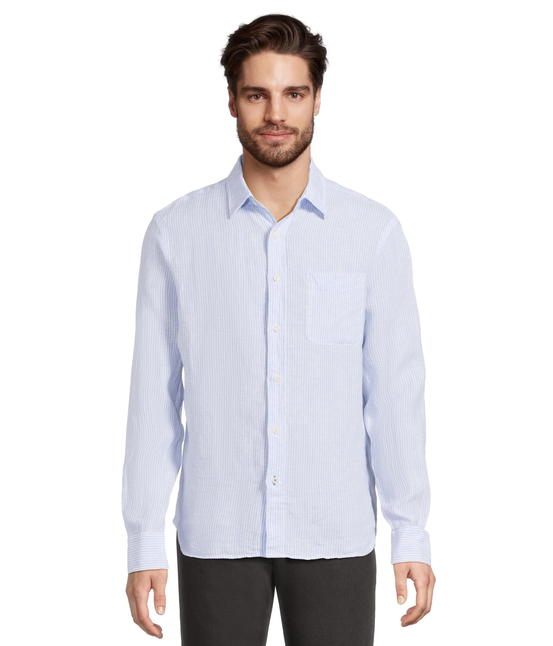 Faherty Men's Laguna Linen Shirt
