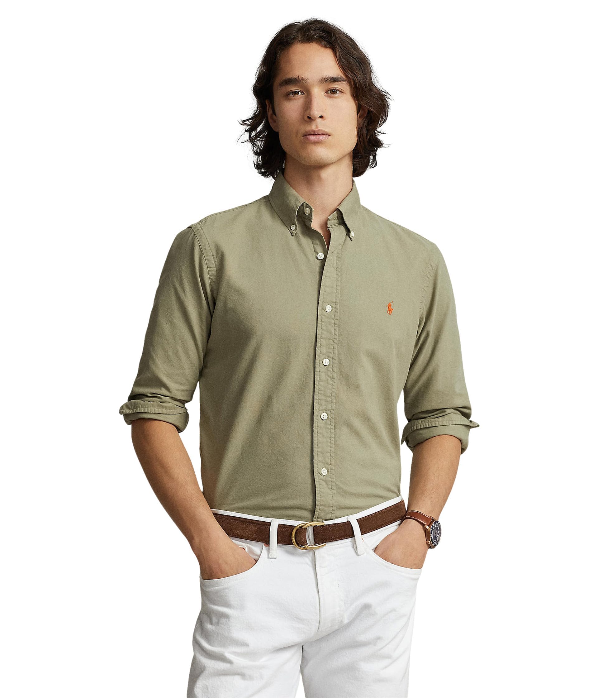 POLO RALPH LAUREN Classic Fit Performance Oxford Shirt