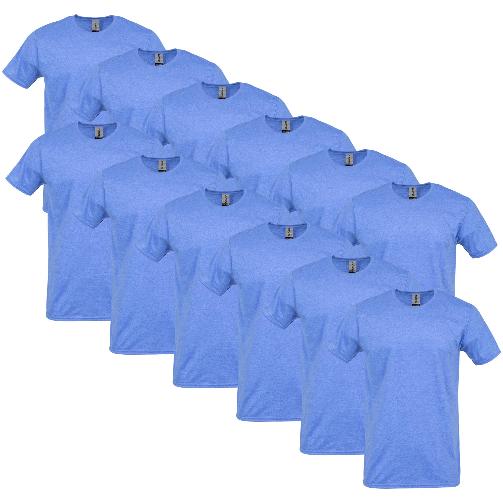 Gildan Adult Softstyle Cotton T-Shirt, Style G64000, Multipack