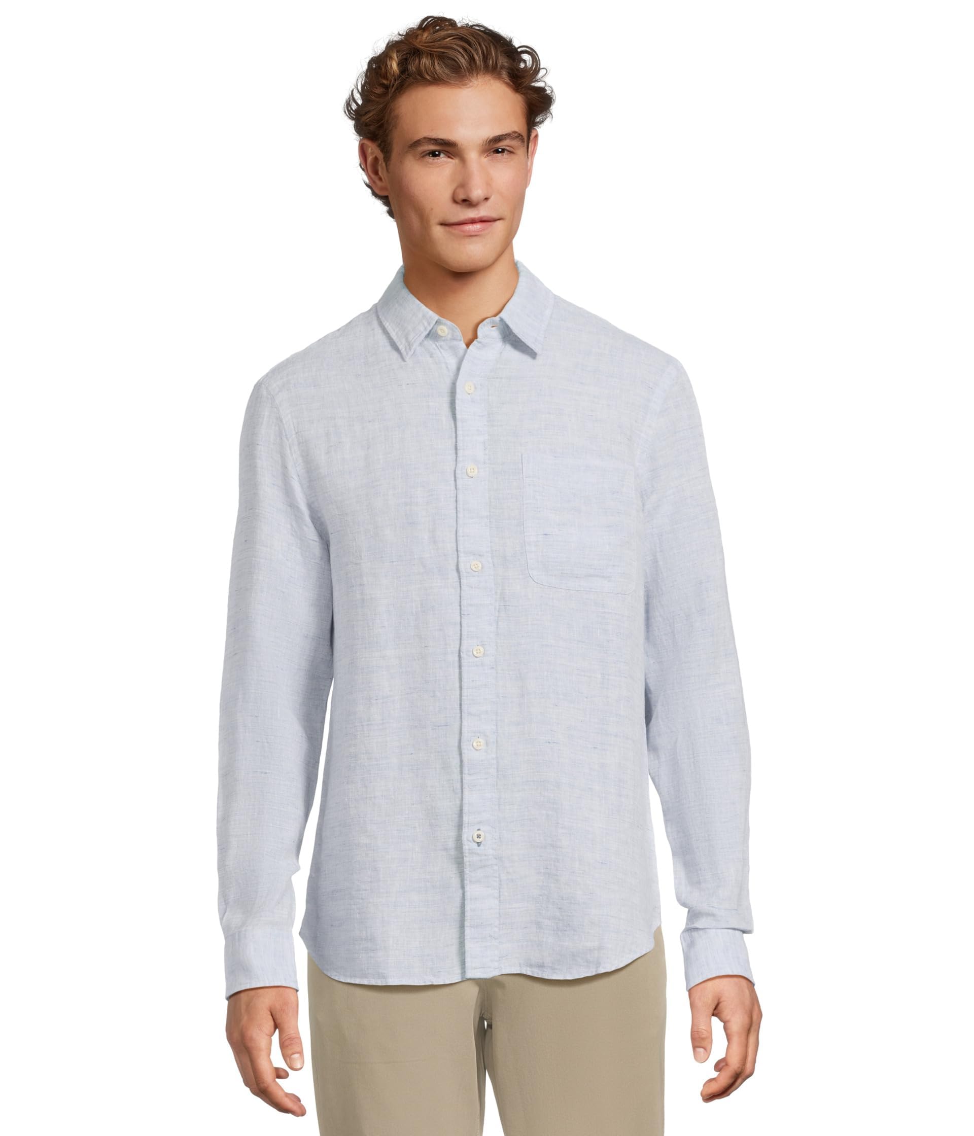 Faherty Men's Laguna Linen Shirt