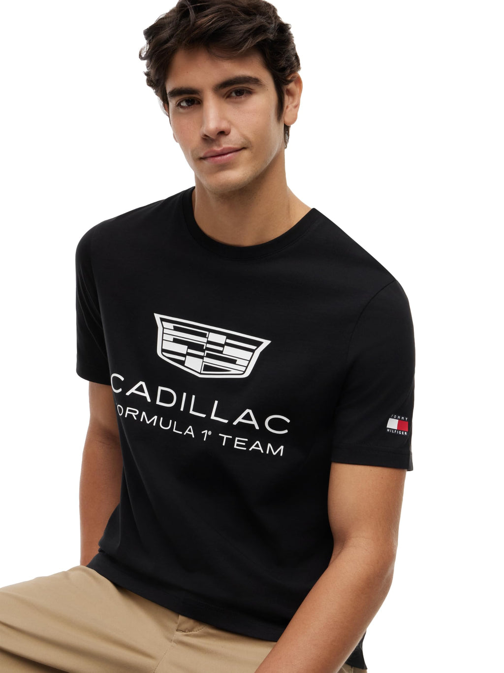 Tommy Hilfiger Formula 1 Mens Tommy X Cadillac F1® Team Crest T-Shirt
