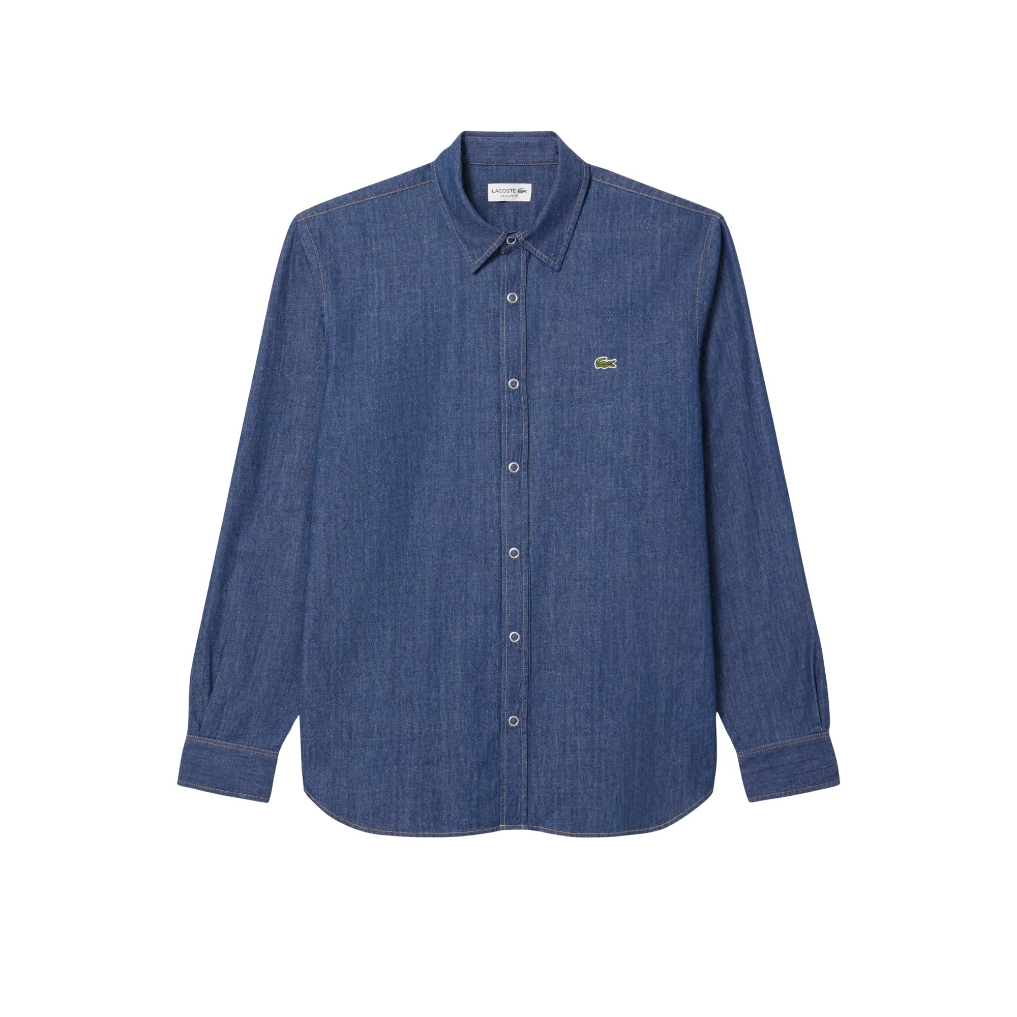 Lacoste Men's Regular Fit Lightweight Denim Shirt