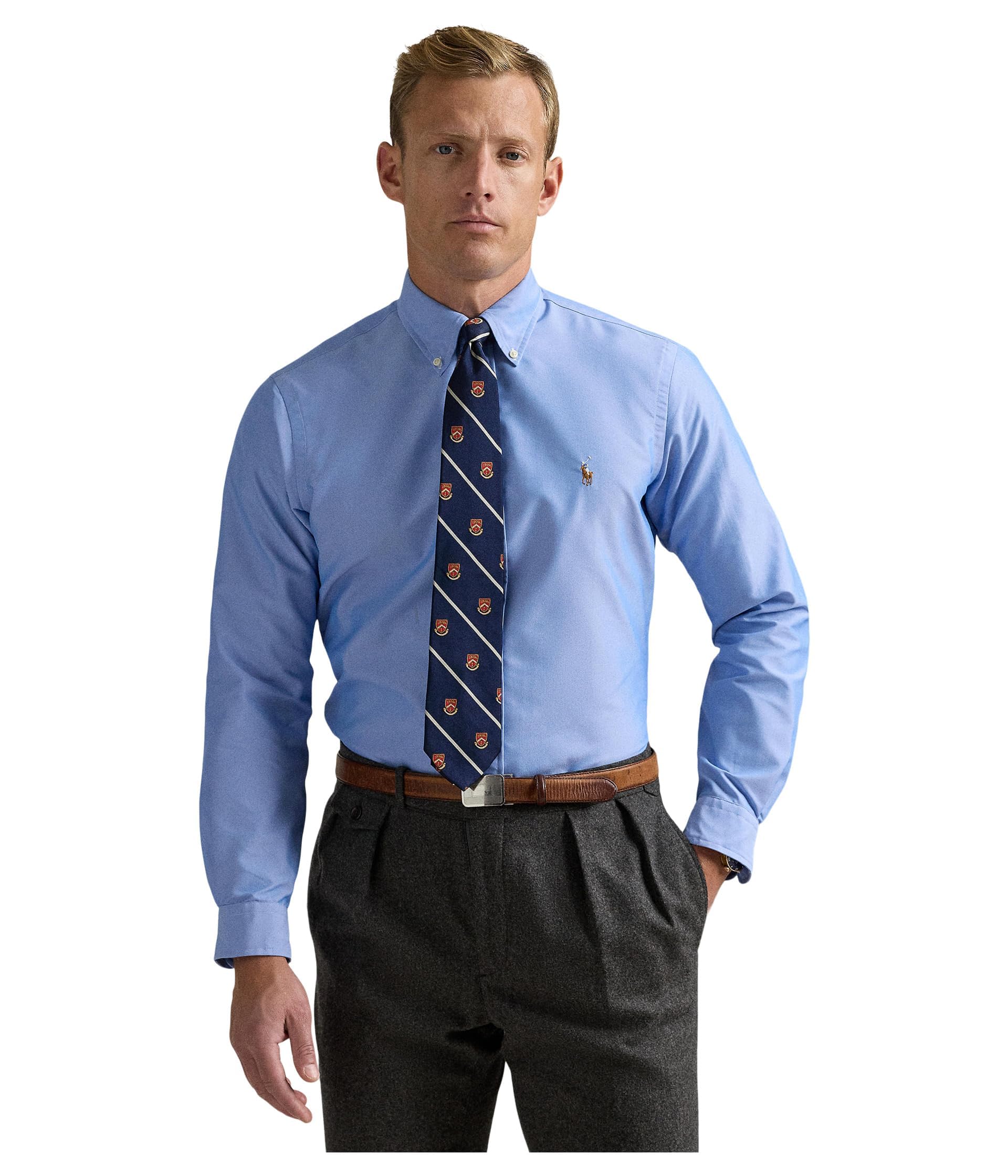 POLO RALPH LAUREN Classic Fit Performance Oxford Shirt