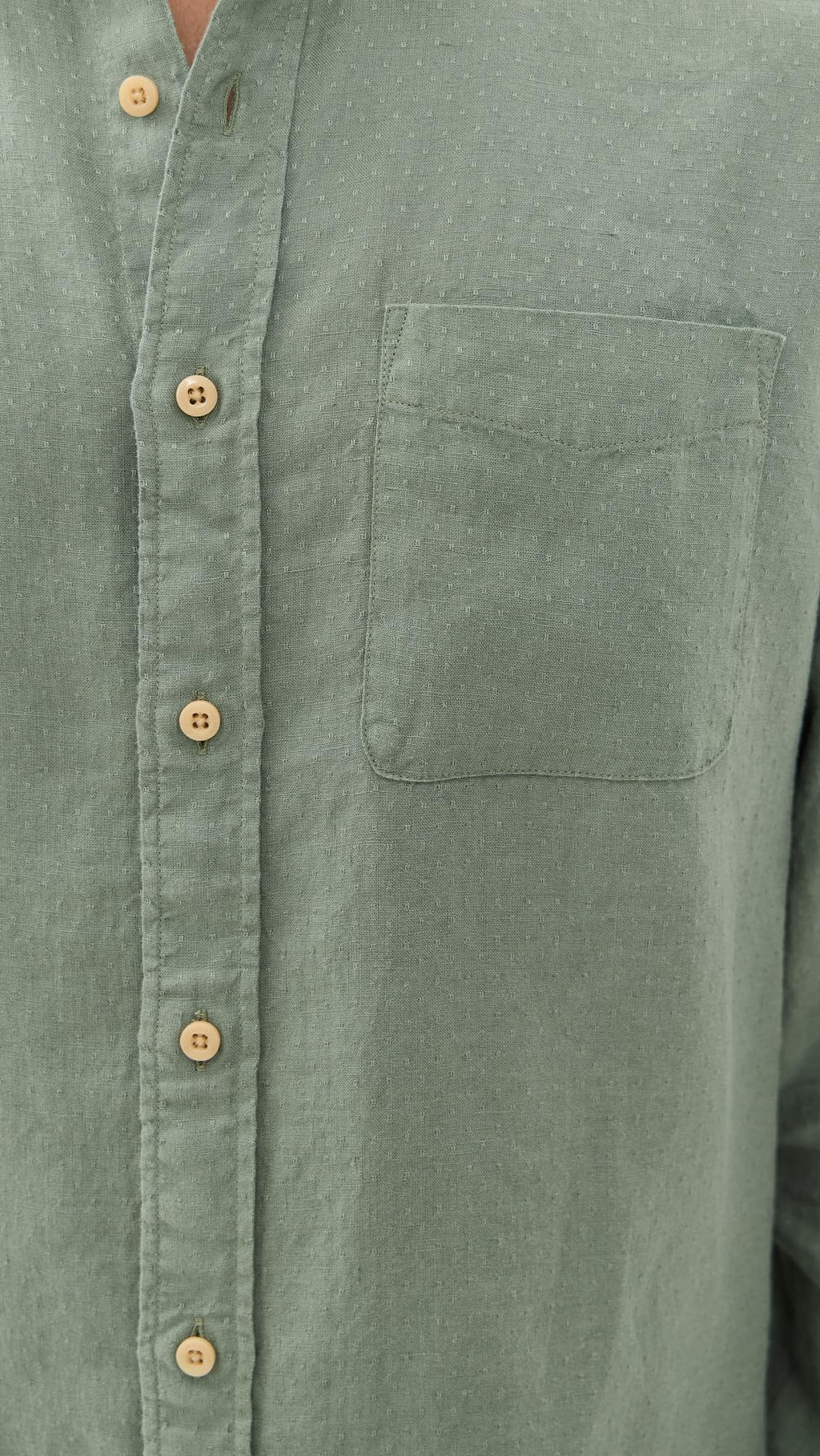 Faherty Men's Laguna Linen Shirt