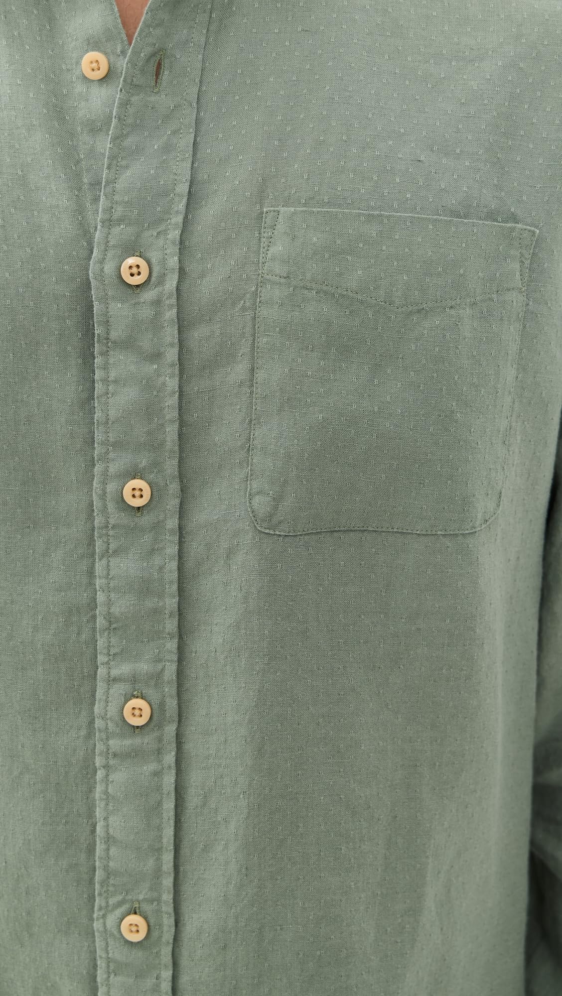 Faherty Men's Laguna Linen Shirt