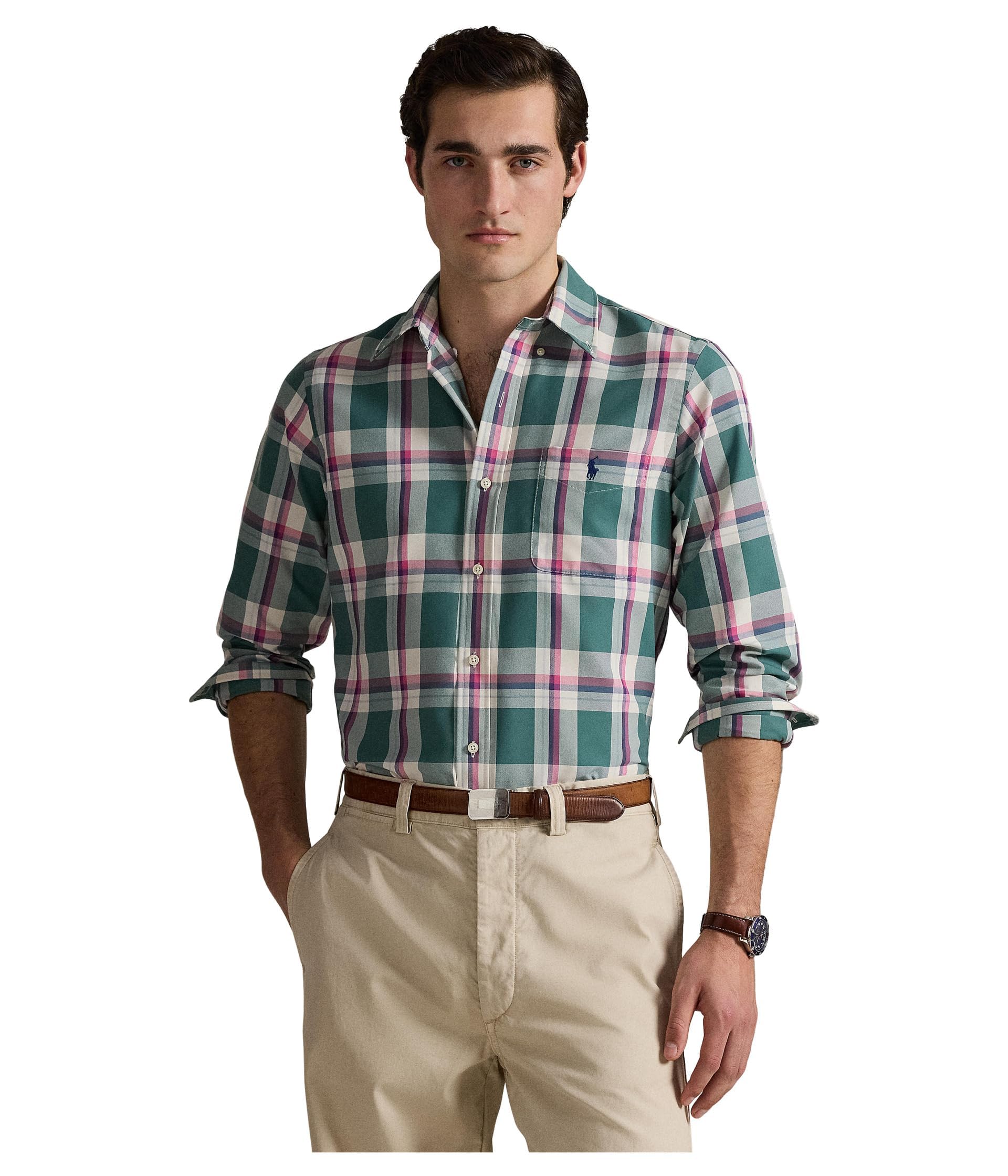 POLO RALPH LAUREN Classic Fit Performance Oxford Shirt
